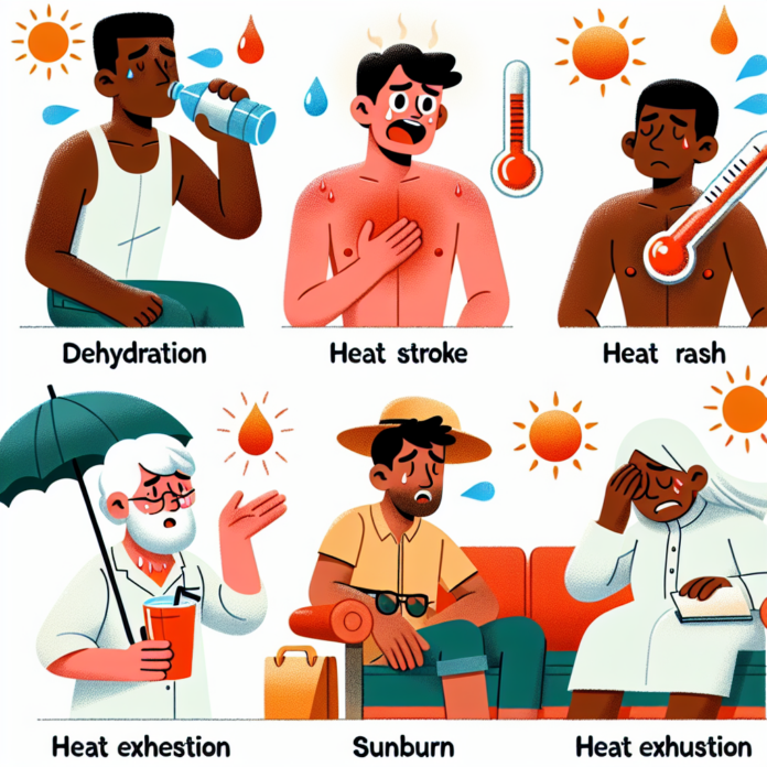5 Problemas de Saúde Provocados pelo Calor Intenso