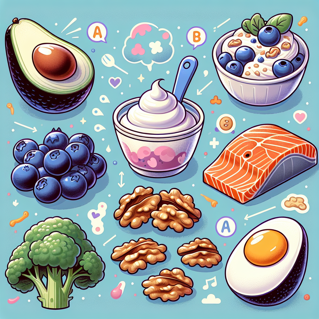 6 Alimentos que Favorecem o Desenvolvimento Cerebral das Crianças