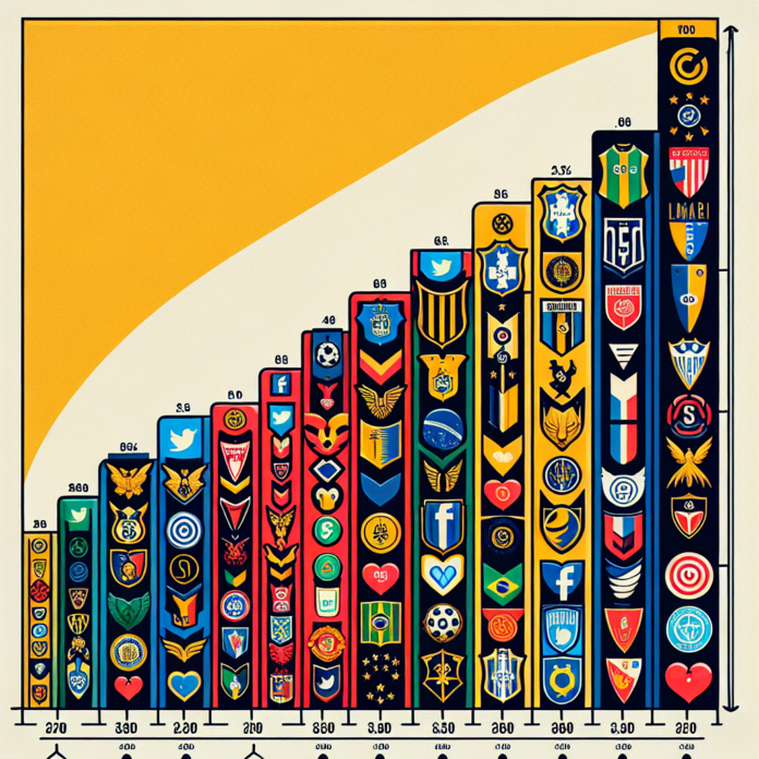 Os 10 clubes do Brasil com maior número de seguidores nas redes sociais