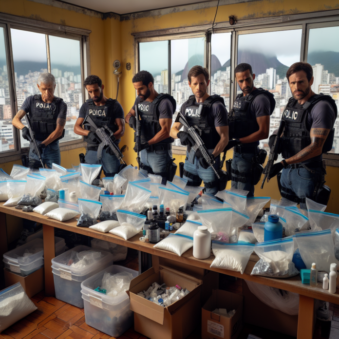 Polícia desmantela rede de anabolizantes ilegais no Rio de Janeiro
