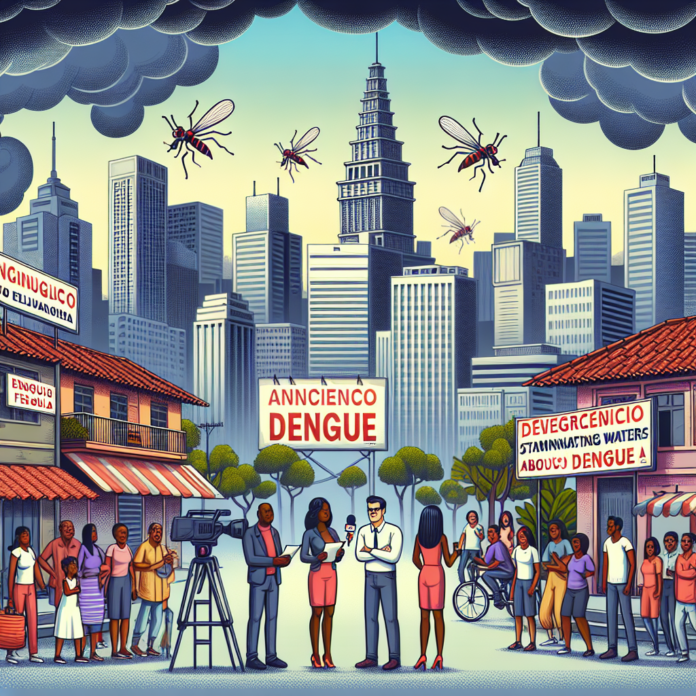 São Paulo pode decretar emergência para dengue nesta quinta-feira