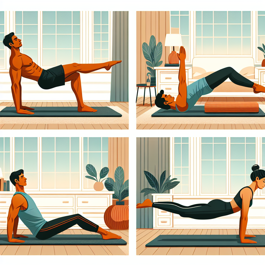 4 Exercícios de Pilates para Praticar em Casa