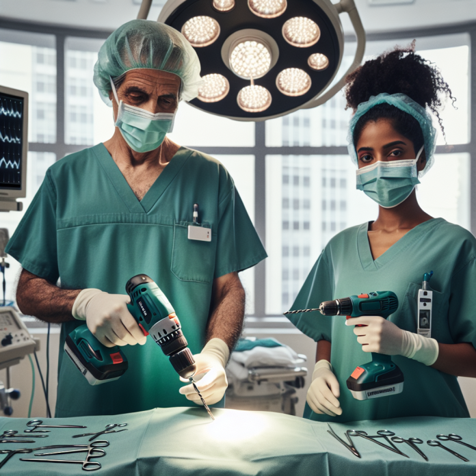 Hospital em São Paulo surpreende ao utilizar furadeiras domésticas em procedimentos cirúrgicos