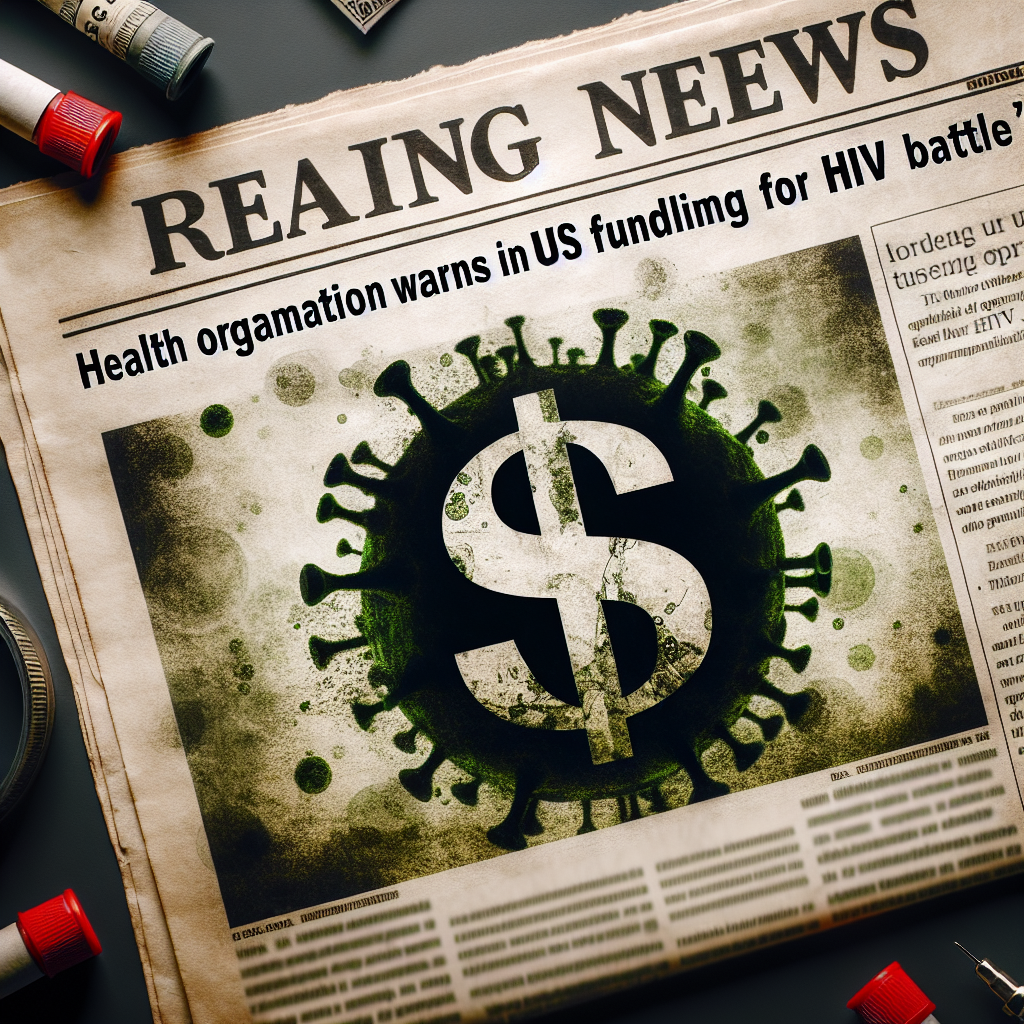 OMS adverte sobre redução de financiamento dos EUA para luta contra o HIV