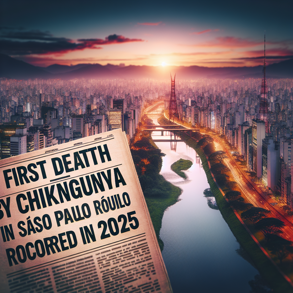 Primeira morte por chikungunya em São Paulo é registrada em 2025