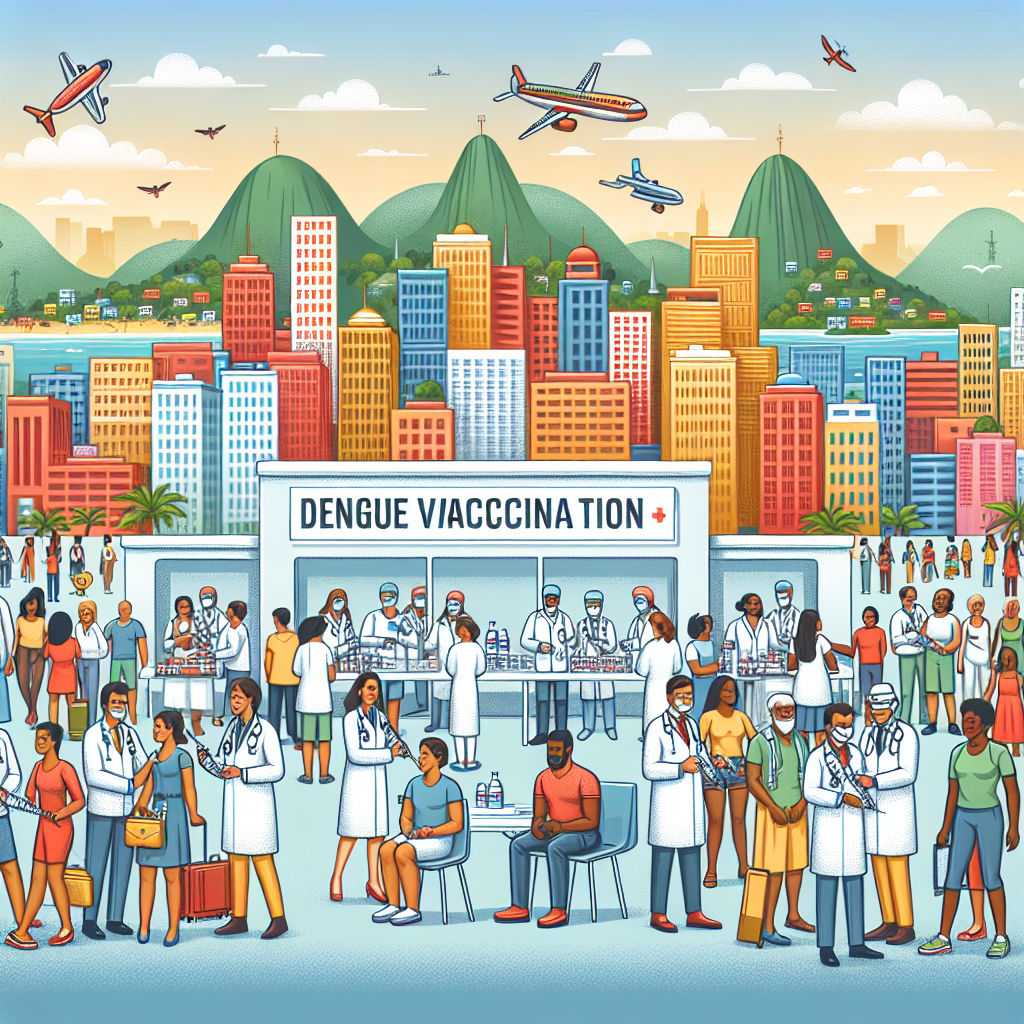 Rio de Janeiro expandirá vacinação contra dengue para novas faixas etárias