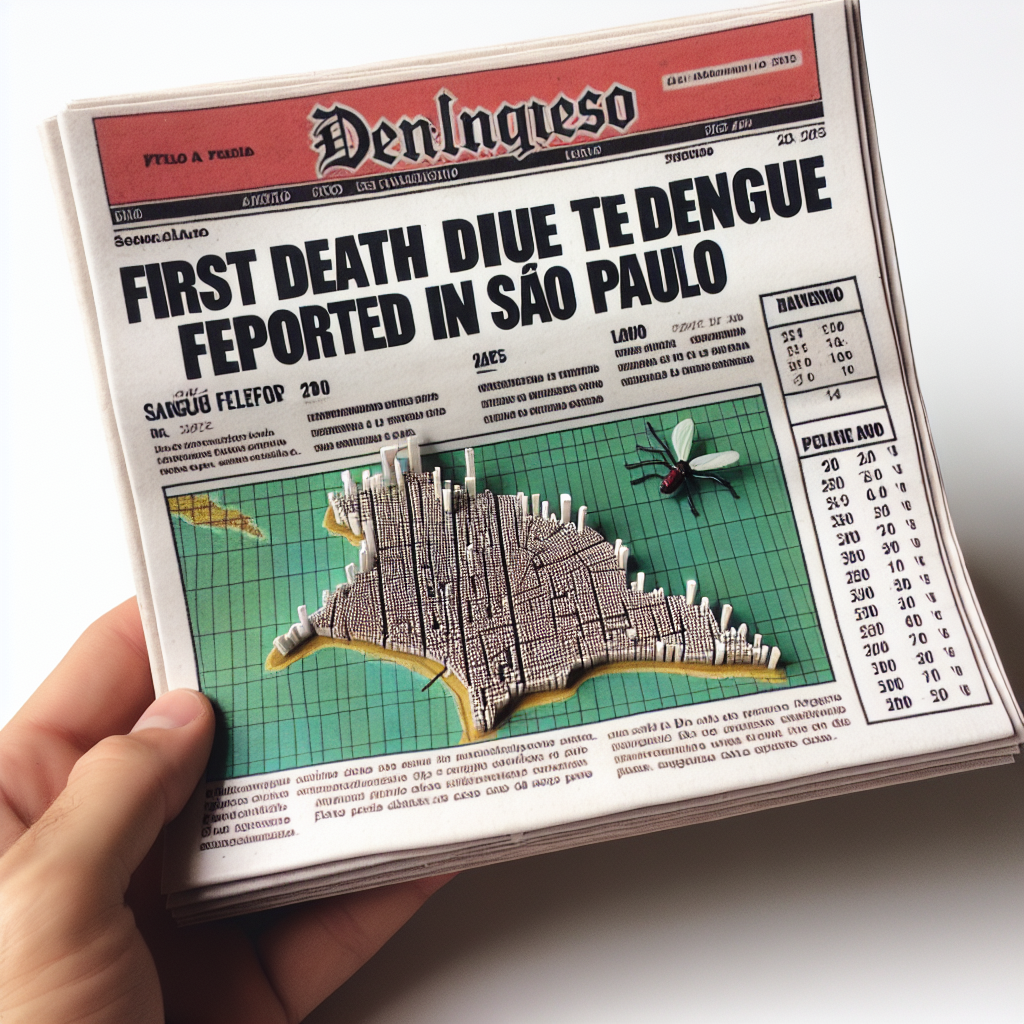 São Paulo confirma primeira morte por dengue em 2025