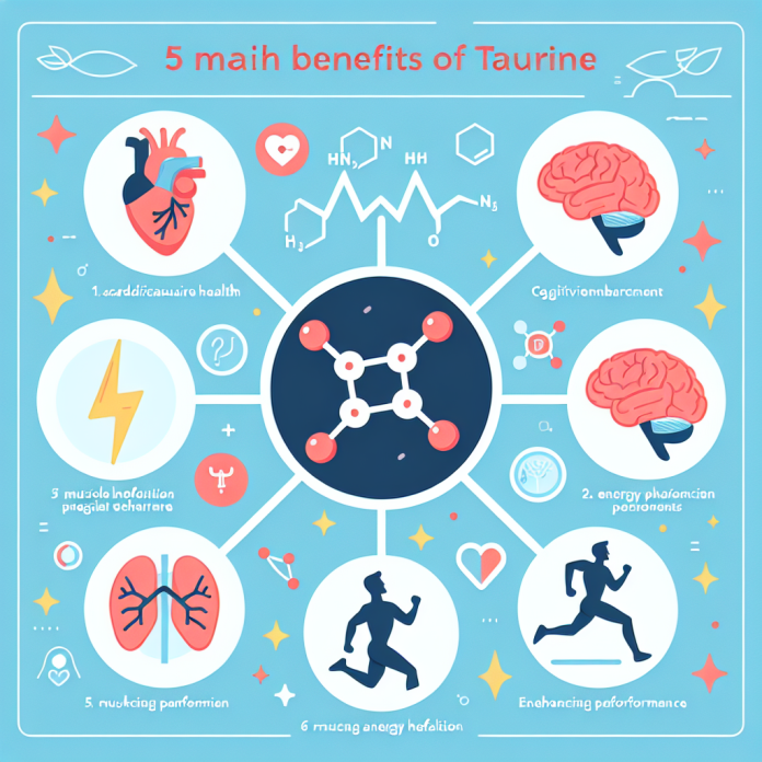 Vantagens da Taurina para a Saúde: 5 Benefícios Principais