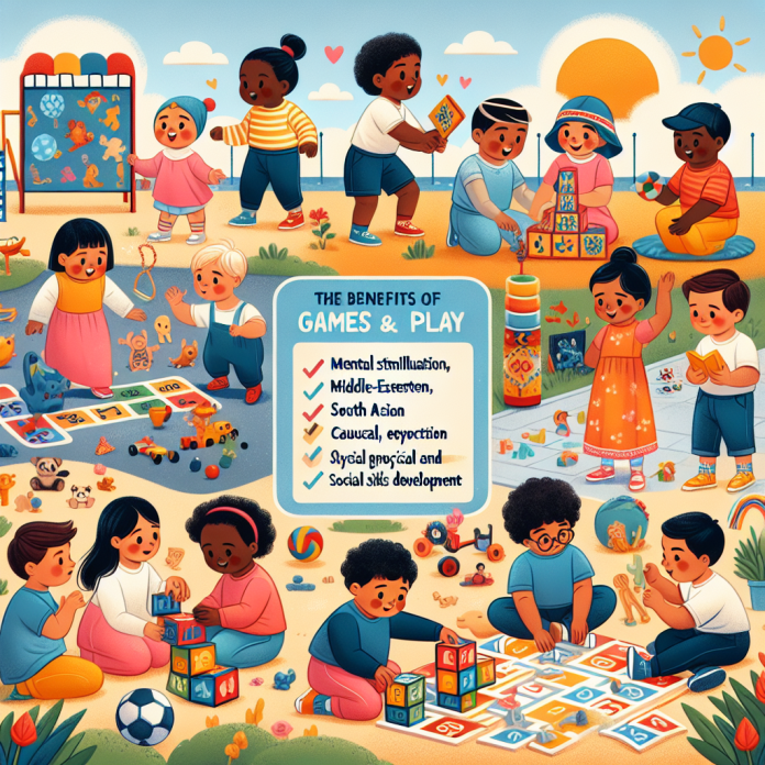 Vantagens dos Jogos e Brincadeiras no Desenvolvimento Infantil
