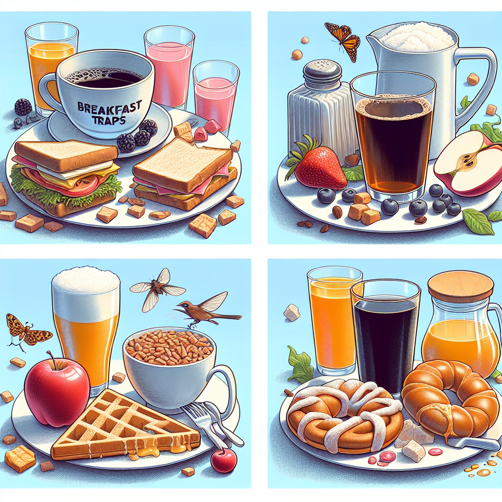 4 armadilhas do café da manhã que você deve evitar para uma vida saudável