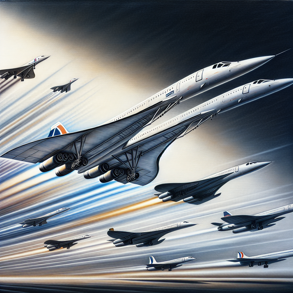 A trajetória do Concorde: curta e memorável como seus voos