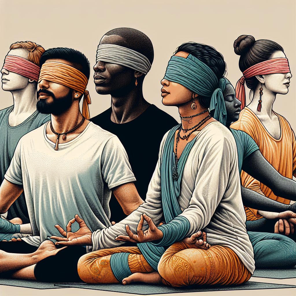 Descubra as vantagens do yoga de olhos vendados