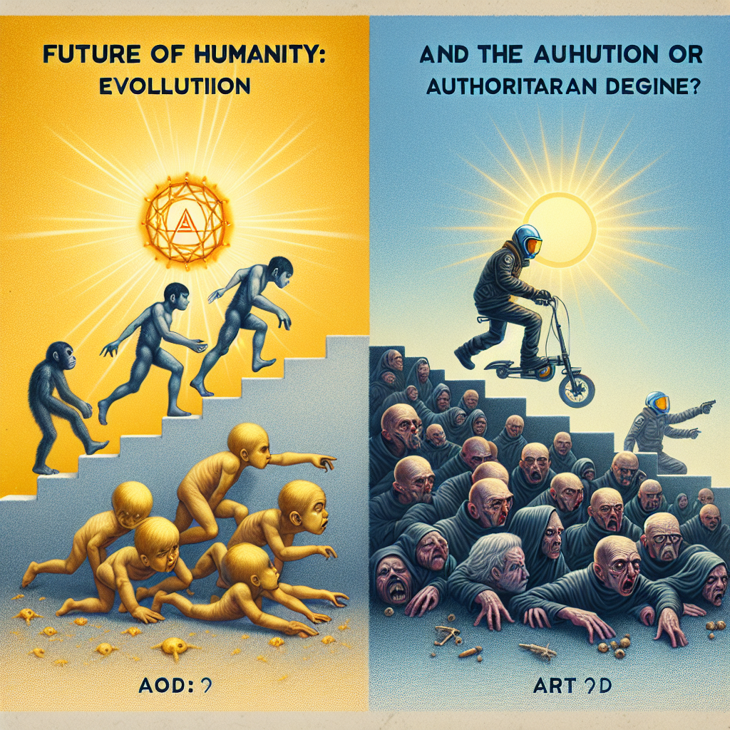 Futuro da Humanidade: Evolução ou Declínio Autoritário?